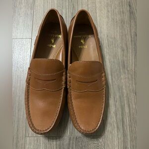 Polo by Ralph Lauren Men's Brown Slip-On Loafers